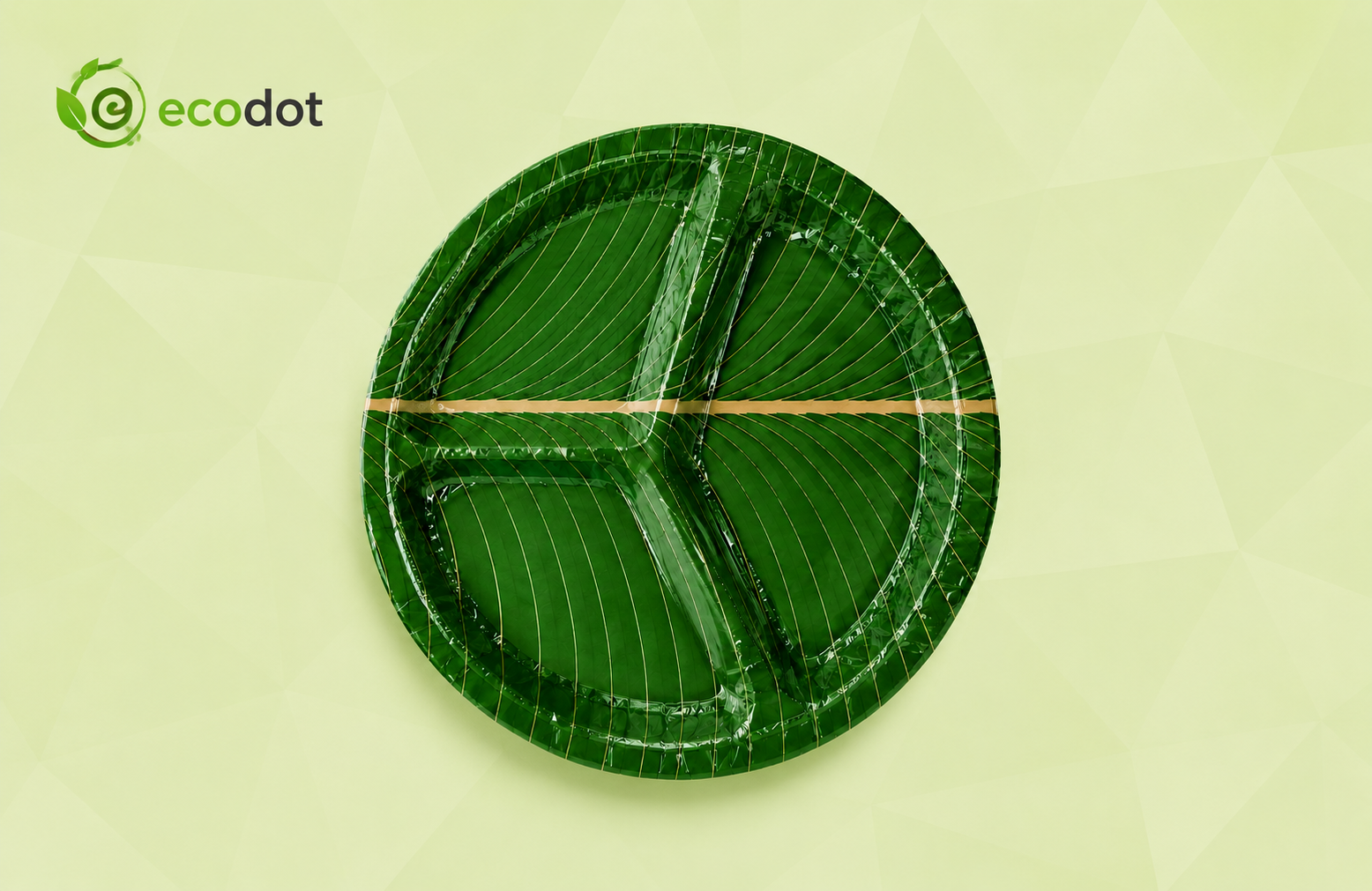 Paper Thali Green